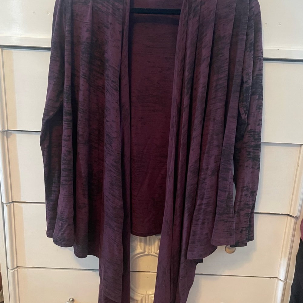 Jockey Women's Deep Purple Cardigan